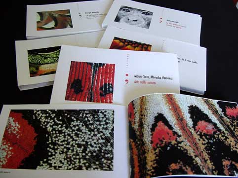 copertine e interno collana immagine natura